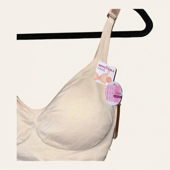 Nwt WOMEN’S SOFRA PADDED STRETCHY BRA WIRELESS - Picture 3 of 6